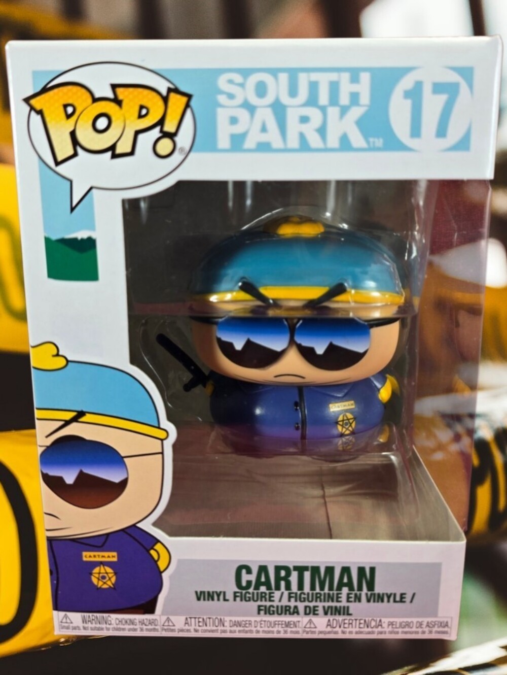 Funko Pop! Television: Eric Cartman # 17 (Nib) With Pop Protector